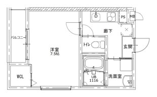 フジパレス尼崎出屋敷の物件間取画像